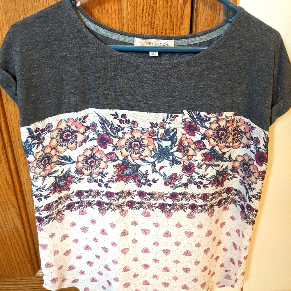 Flowered Blouse